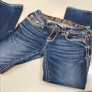 Rock Rival Sz 27 Roselin Boot cut Jeans